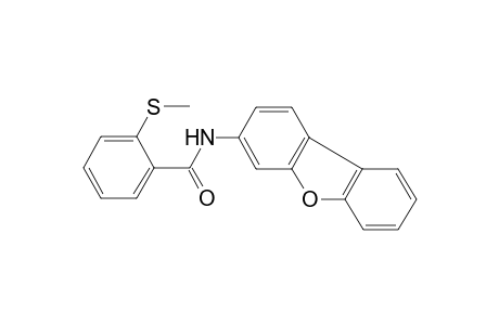 N-Dibenzofuran-3-yl-2-methylsulfanyl-benzamide
