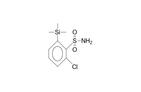 Benzenesulfonamide, 2-chloro-6-(trimethylsilyl)-