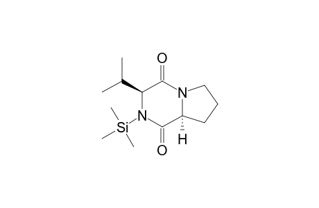 Cyclo(prolylvalyl) TMS