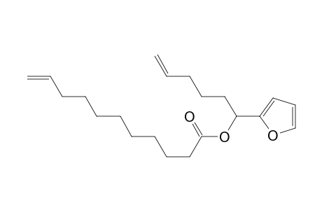 1-Furan-2-ylhex-5-en-1-yl undec-10-enoate