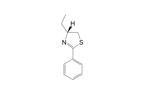 (4R)-4-Ethyl-2-phenyl-4,5-dihydro-1,3-thiazole