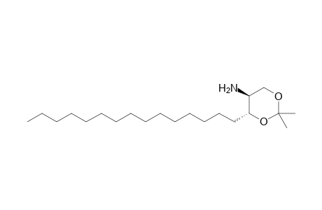 (4R,5S)-2,2-Dimethyl-4-pentadecyl-1,3-dioxan-5-amine