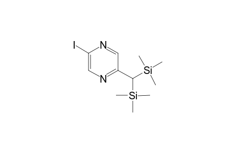 2-(Bis(trimethylsilyl)methyl)-5-iodopyrazine