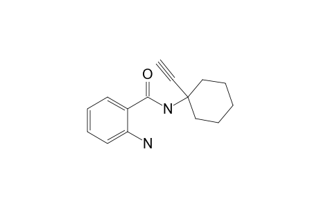 2-Amino-N-(1-ethynylcyclohexyl)benzamide