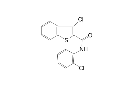 3-Chloranyl-N-(2-chlorophenyl)-1-benzothiophene-2-carboxamide