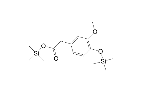 Benzeneacetic acid, 3-methoxy-4-[(trimethylsilyl)oxy]-, trimethylsilyl ester