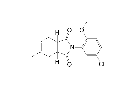 N-(5-chloro-2-methoxyphenyl)-4-methyl-4-cyclohexene-1,2-dicarboximide