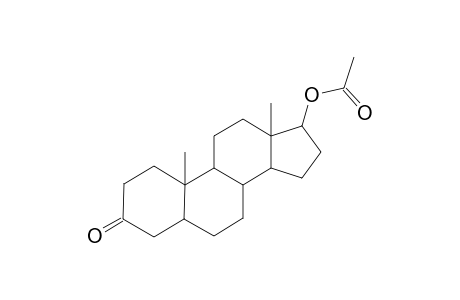 Androstan-3-one, 17-(acetyloxy)-, (5.alpha.,17.beta.)-