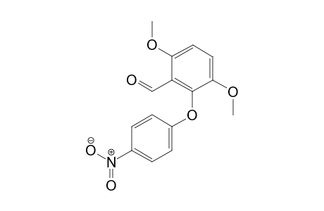 3,6-Dimethoxy-2-(4-nitrophenoxy)benzaldehyde