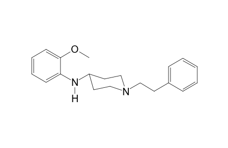 N-(2-Methoxyphenyl)-1-(2-phenylethyl)piperidin-4-amine