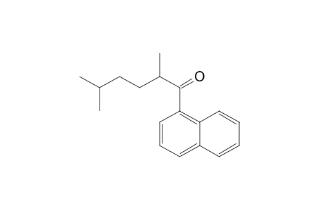 2,5-Dimethyl-1-(1-naphthyl)hexan-1-one