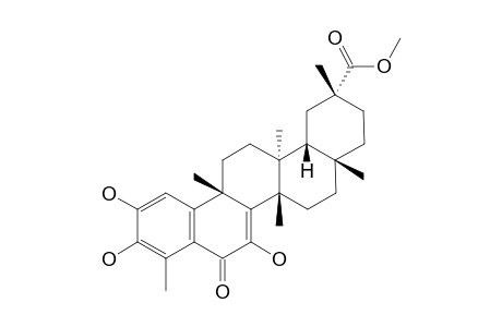 2,3,7-TRIHYDROXY-6-OXO-1,3,5(10),7-TETRAENE-24-NOR-FRIEDELANE-29-OIC-ACID-METHYLESTER