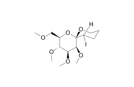 1,5-ANHYDRO-2,3,4-TRIDEOXY-4-IODO-6,7,8,10-TETRA-O-METHYL-D-GLYCERO-BETA-D-TALO-DEC-5-ULOPYRANOSIDE