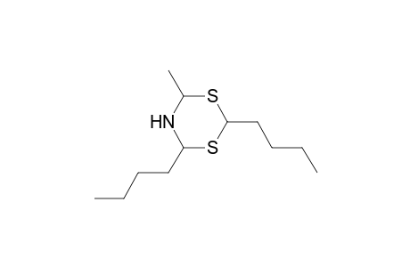 2,4-Dibutyl-6-methyl-1,3,5-dithiazinane