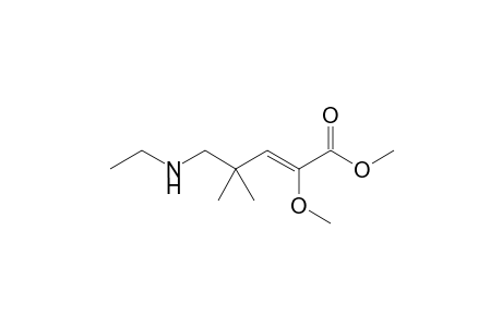 Z-METHYL-4,4-DIMETHYL-5-(ETHYLAMINO)-2-METHOXYPENT-2-ENOATE