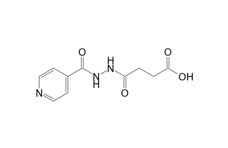 Succinic acid, mono(2-isonicotinoylhydrazide)