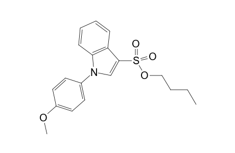 Butyl 1-(4-methoxyphenyl)-1H-indole-3-sulfonate