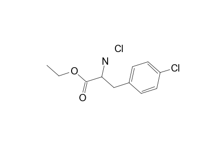 4-Chloro-D,L-phenylalanine ethyl ester hydrochloride