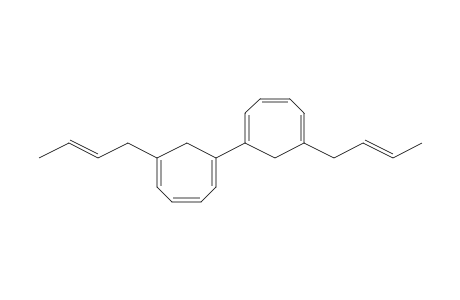 1,3,5-Cycloheptatriene, 1-[6-(2-buten-1-yl)-1,3,5-cycloheptatrien-1-yl]-6-(2-buten-1-yl)-