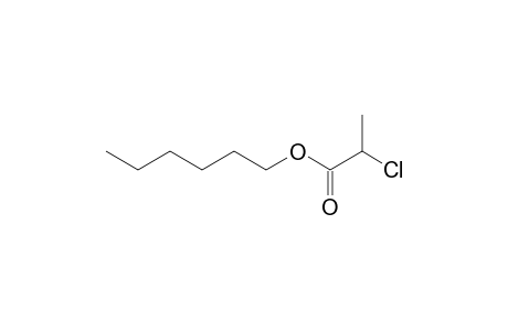 2-chloropropionic acid, hexyl ester
