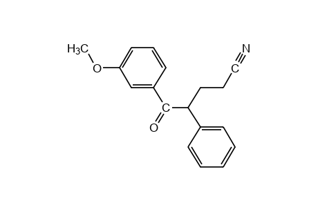 4-(m-anisoyl)-4-phenylbutyronitrile