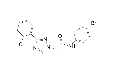 Acetamide, N-(4-bromophenyl)-2-[5-(2-chlorophenyl)-2H-tetrazol-2-yl]-