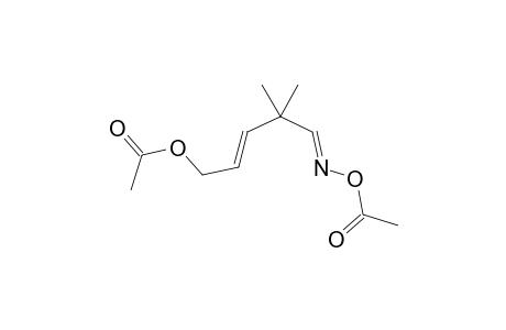 (2E,5E)-5-[(acetyloxy)imino]-4,4-dimethyl-2-pentenyl acetate