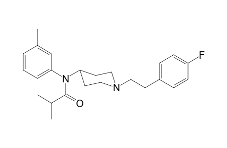 N-(1-[2-(4-Fluorophenyl)ethyl]piperidin-4-yl)-2-methyl-N-3-methylphenylbutanamide