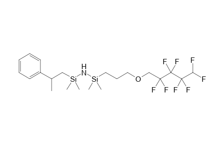 [2-[[[dimethyl-[3-(2,2,3,3,4,4,5,5-octafluoropentoxy)propyl]silyl]amino]-dimethyl-silyl]-1-methyl-ethyl]benzene