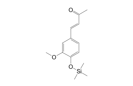 (E)-1-(2-ACETYLVINYL)-3-METHOXY-4-TRIMETHYLSILYLOXYBENZENE
