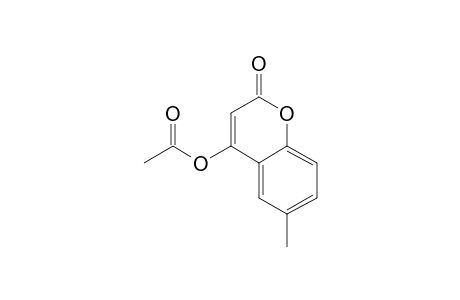 4-(Acetyl)oxy-6-methylcoumarin