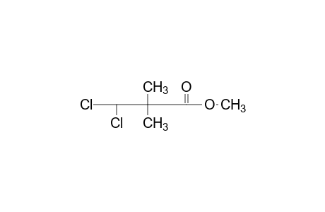 3,3-dichloro-2,2-dimethylpropionic acid, methyl ester