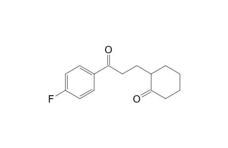 p-Fluorophenyl 2-oxocyclohex-1-ylethyl ketone