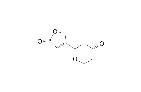 2-(5-keto-2H-furan-3-yl)tetrahydropyran-4-one