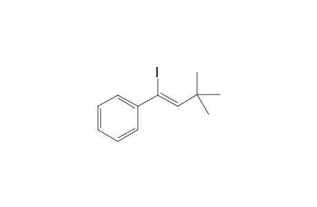 1-Iodo-3,3-dimethyl-1-phenyl-1-butene