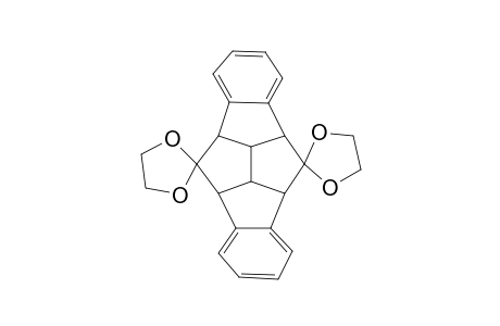 ACS-2,3:7,8-DIBENZOTETRACYCLO-[7.2.1.0(4,11).0(6,10)]-DODECA-2,7-DIENE-5,12-DIONE-BIS-(ETHYLENACETALE)