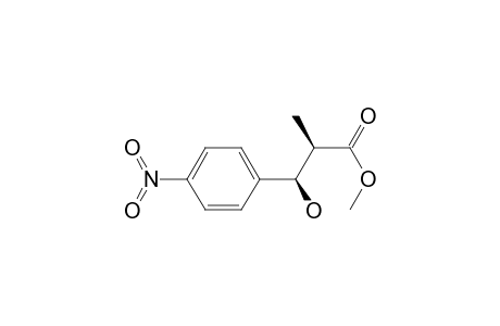 (2R,3R)-3-hydroxy-2-methyl-3-(4-nitrophenyl)propanoic acid methyl ester