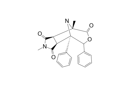 1,5-IMINO-1-METHYL-3-OXA-4-EXO,5-DIPHENYLCYClOHEPTAN-2-ONE-6,7-EXO-N-METHYLDICARBOXIMIDE