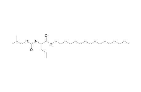 L-Norvaline, N-isobutoxycarbonyl-, hexadecyl ester