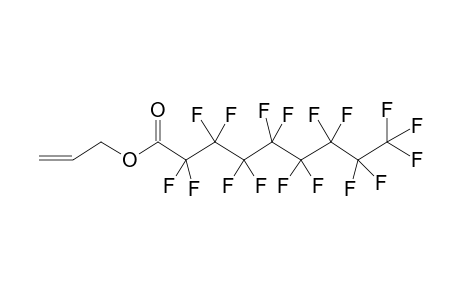 Heptadecafluorononanoic acid, allyl ester