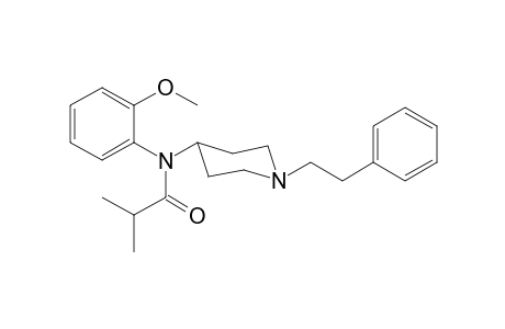 N-(2-Methoxyphenyl)-2-methyl-N-(1-(2-phenylethyl)piperidin-4-yl)propanamide