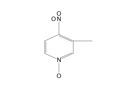 Pyridine, 3-methyl-4-nitro-, 1-oxide