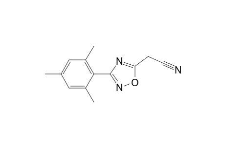 2-(3-mesityl-1,2,4-oxadiazol-5-yl)acetonitrile