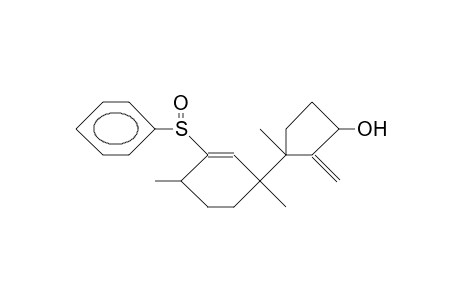 3(R),6(S)-Dimethyl-(sr)-3-(3(R)-hydroxy-1(S)-methyl-2-methylene-cyclopentyl)-1-phenylsulfinyl-1-cyclohexene