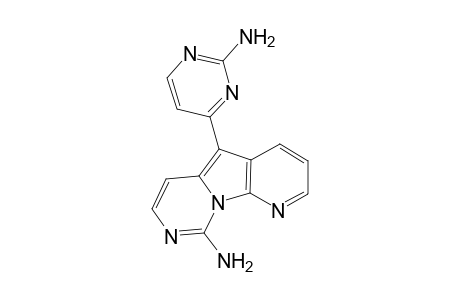 DEOXYVARIOLIN-B;9-AMINO-5-(2-AMINOPYRIMIDIN-4-YL)-PYRIDO-[3',2':4,5]-PYRROLO-[1,2-C]-PYRIMIDINE