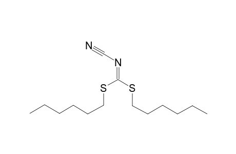 Dihexyl cyanodithioimidocarbonate