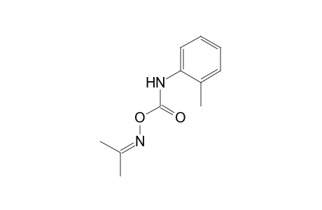 acetone, O-(o-tolylcarbamoyl)oxime