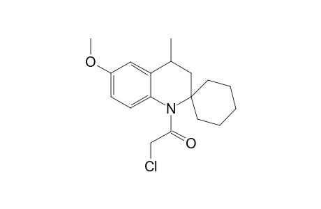 6-Methoxy-N-.alpha.-chloroacetyl-3,4-dihydro-4-methyl-spiro[quinoline-2',1'-cyclohexane]