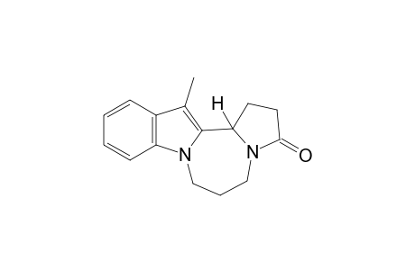 13-methyl-1,5,6,7-tetrahydropyrrolo[1',2':1,2][1,4]diazepino[1,2-a]indol-3(2H)-one
