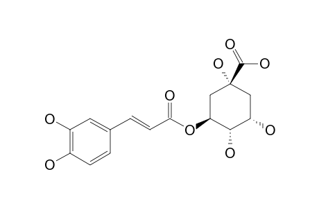 CHLOROGENIC-ACID;5'-CAFFEOYL-QUINIC-ACID